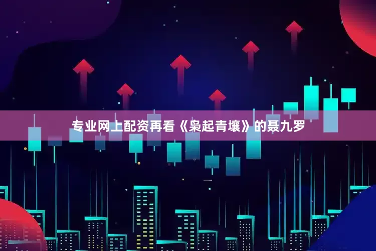 专业网上配资再看《枭起青壤》的聂九罗